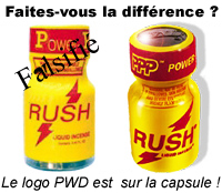 Vorsicht vor gef&auml;lschten Rush Poppers!